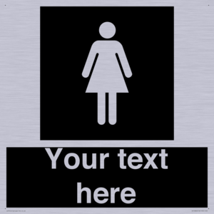 Custom information: black panel female